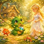 Обложка произведения НЕогнедышащая Дракоша