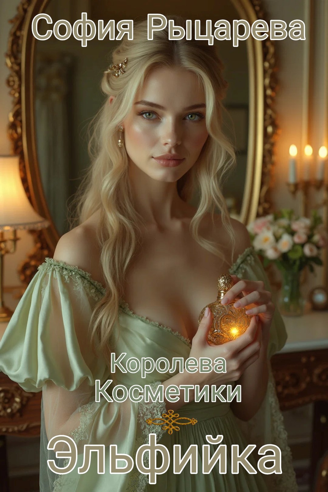 Обложка книги «Эльфийка - Королева Косметики»