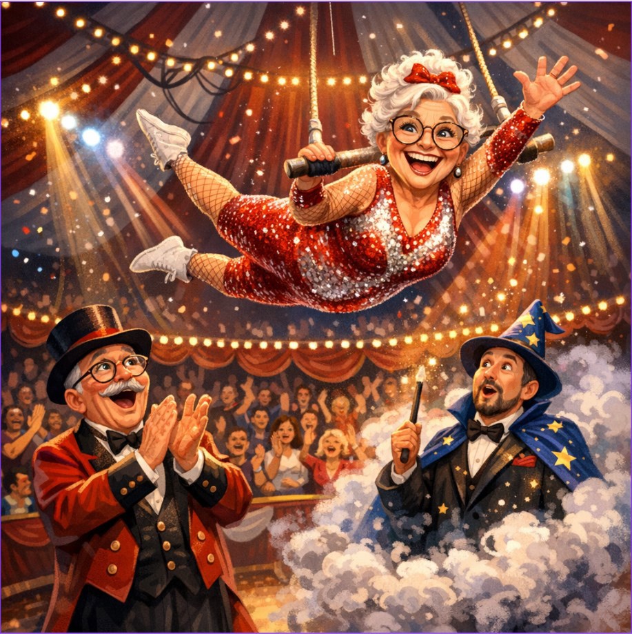 Обложка книги «Бабушка–циркачка»