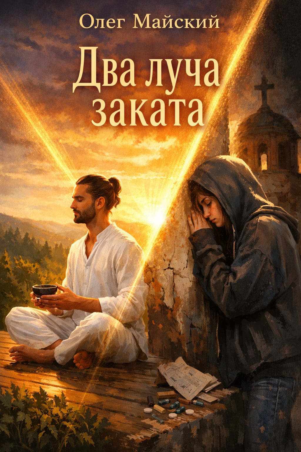 Обложка книги «Два луча заката»