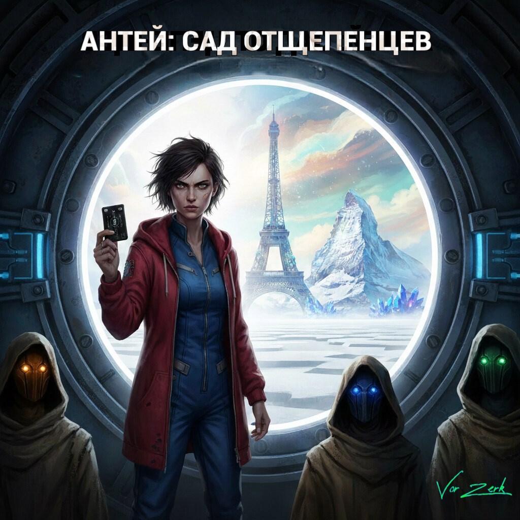 Обложка книги «Антей: сад Отщепенцев»