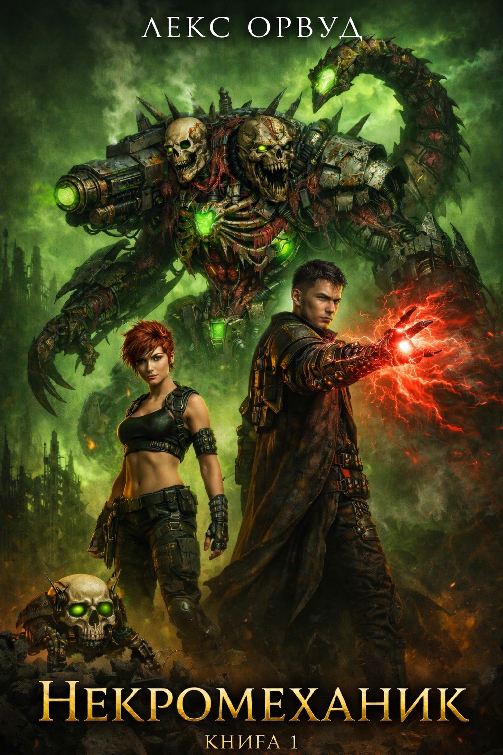 Обложка книги «Некромеханик: Книга 1»