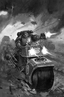 Мотоцикл космодесанта.