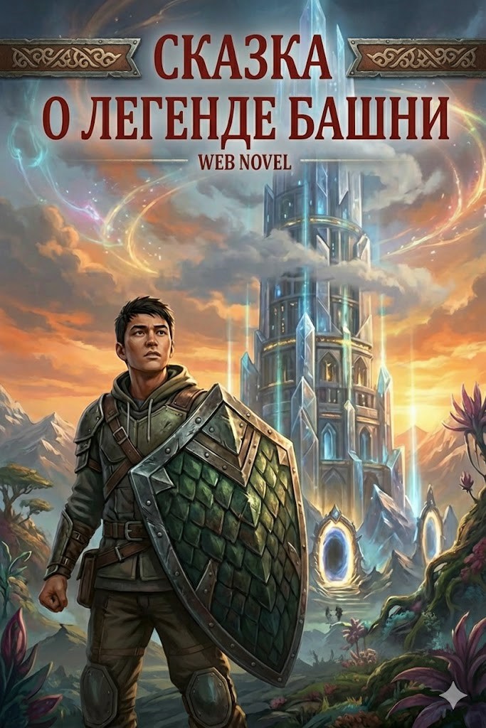 Обложка книги «Сказка о легенде башни»