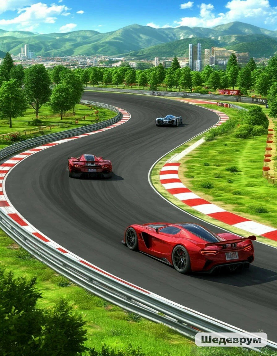 Обложка книги «Безумные Вечные Гонки»