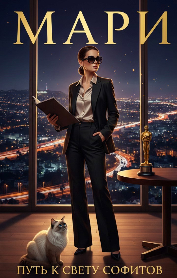 Обложка книги «Мари путь к свету софитов»