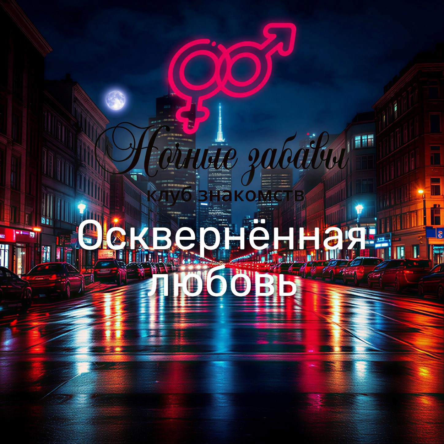 Обложка книги «Клуб «Ночные забавы»: «Осквернённая любовь»»