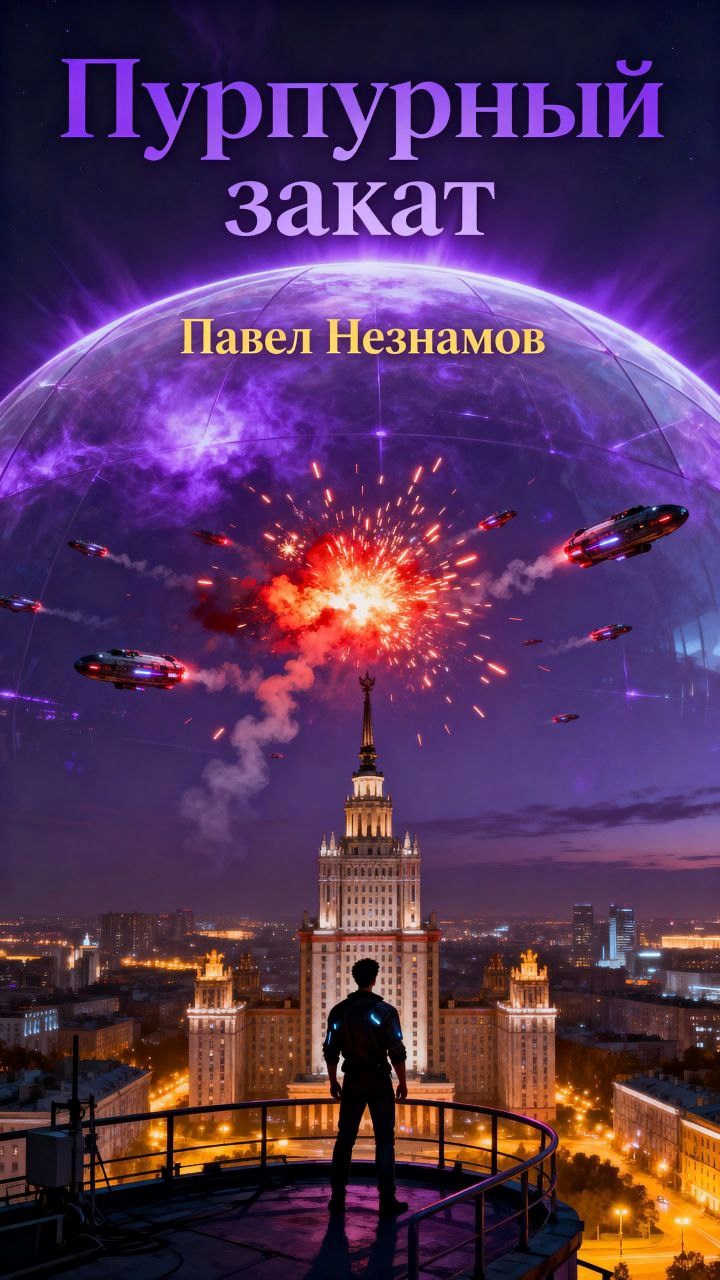 Обложка книги «Пурпурный закат»