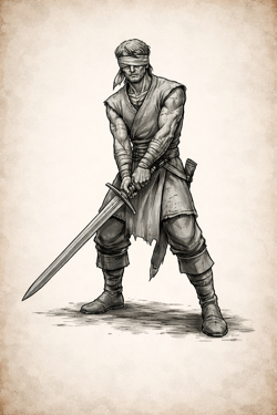 Слепой воин Адан