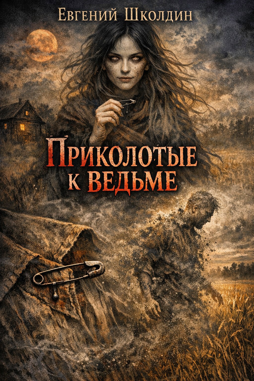 Обложка книги «Приколотые к ведьме.»