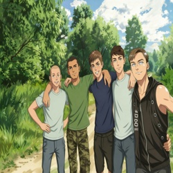 Кай, Джей, Кенни, Фрэд...