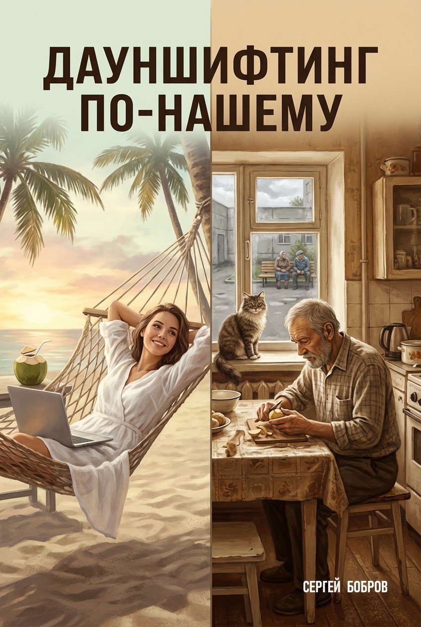 Обложка книги «Дауншифтинг по-нашему»