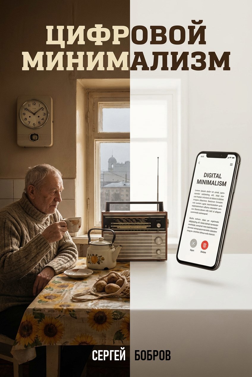 Обложка книги «Цифровой минимализм»