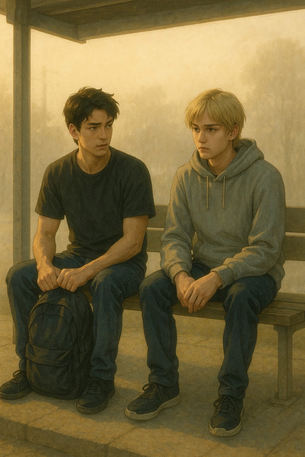 Обложка книги «На краю летнего утра»