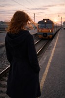 Обложка произведения Вокзальное