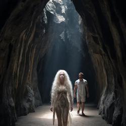 В пещере подземной...