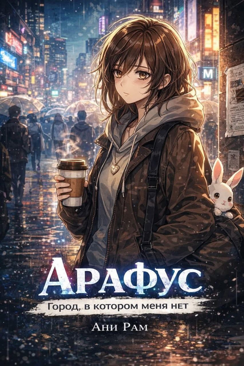 Обложка книги «Арафус. Город, в котором меня нет.»