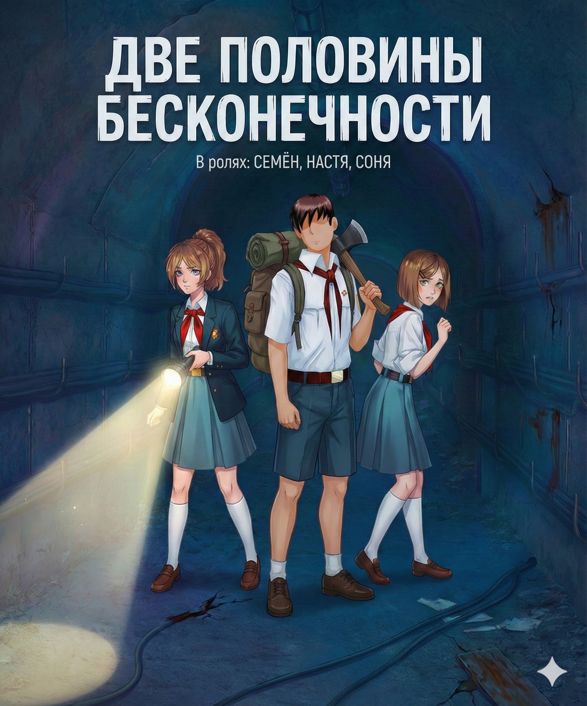 Обложка книги «Две половины бесконечности»