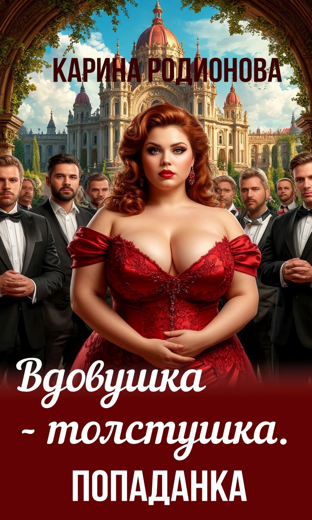 Обложка книги «Вдовушка-толстушка. Попаданка»