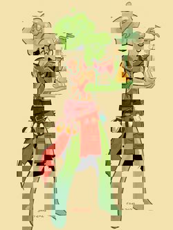 Мультяшный вариант гг