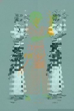 Более реалистичный...