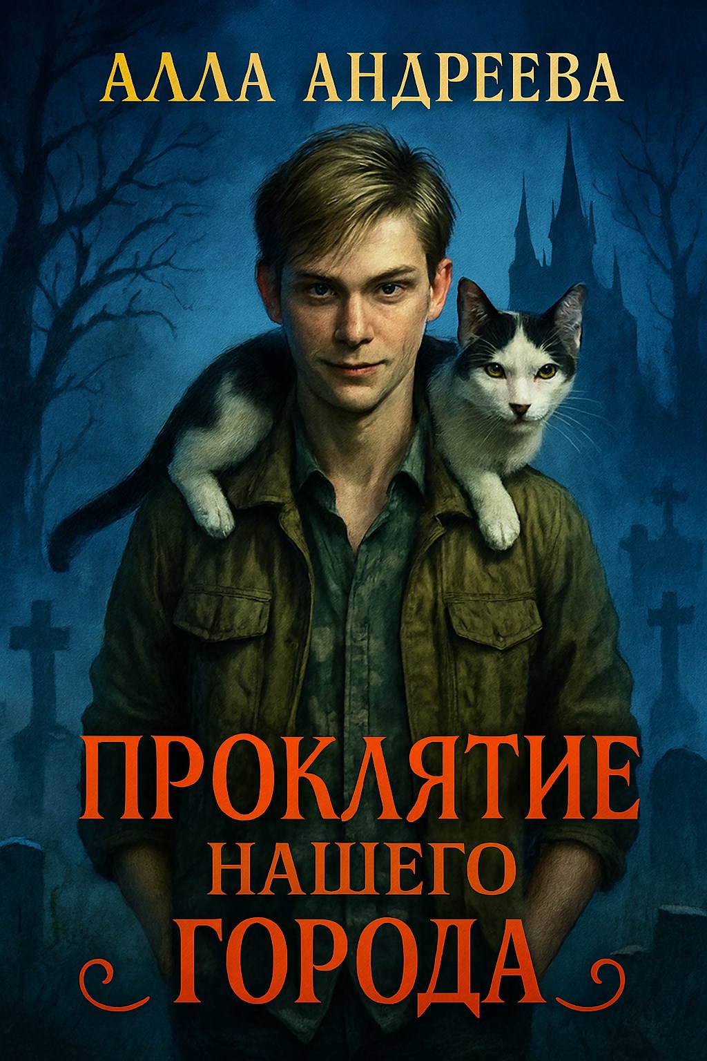 Обложка книги «Проклятие нашего города»