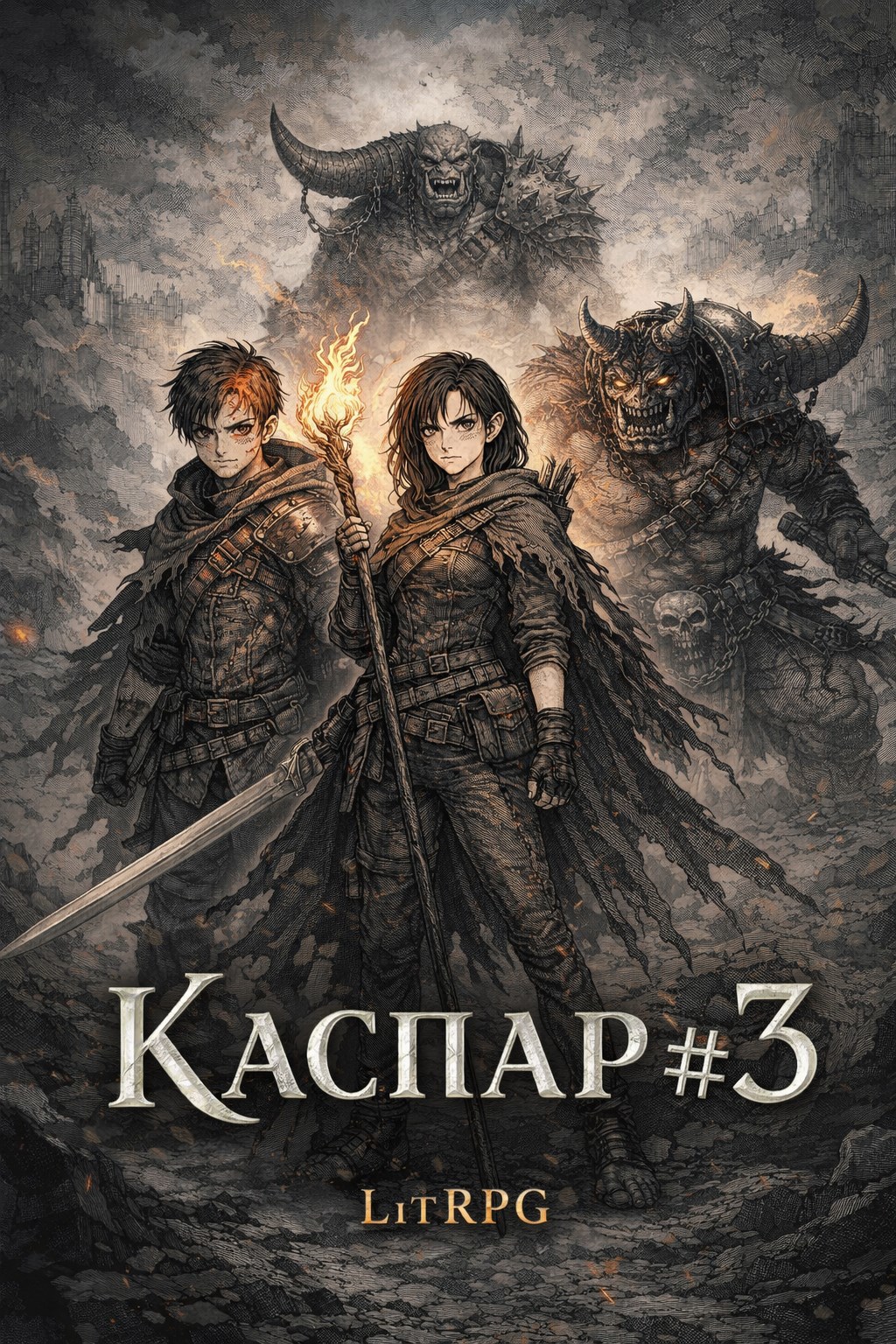 Обложка книги «Каспар №3»