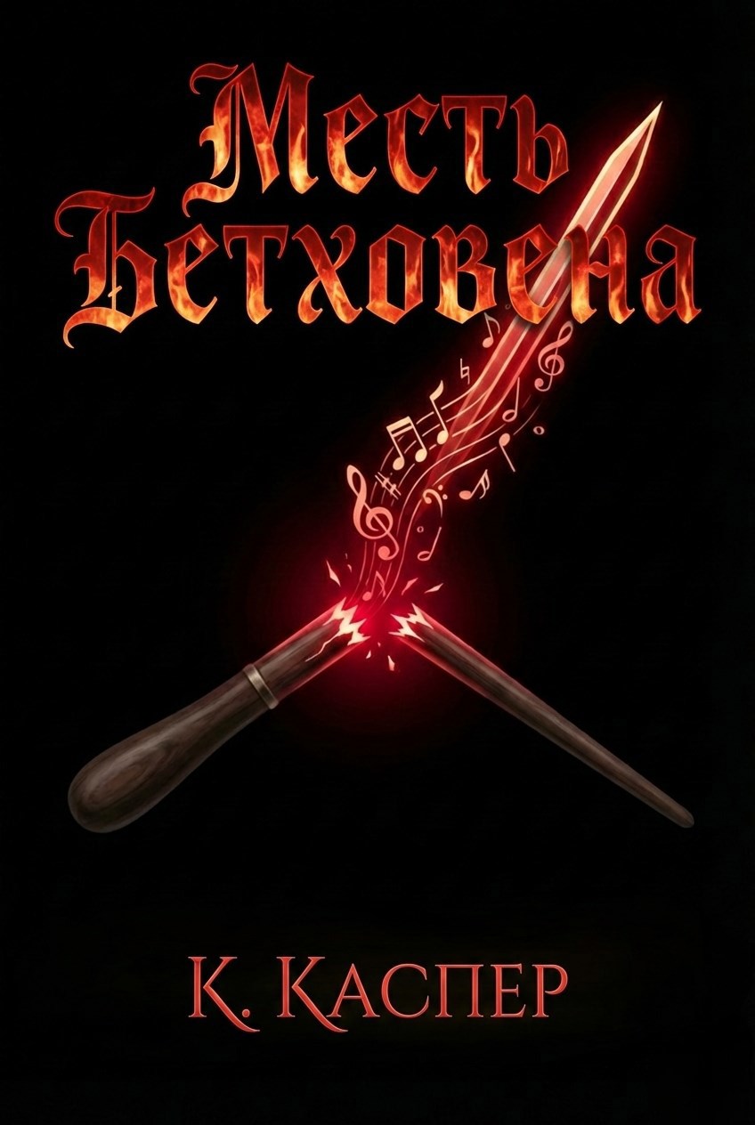 Обложка книги «Месть Бетховена»