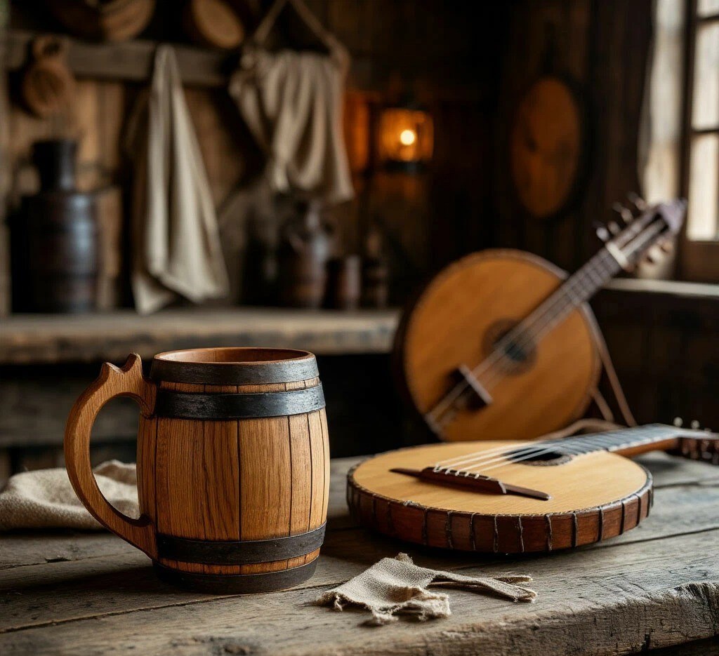 Обложка книги «Начало: Пиво, кровь и лютня»