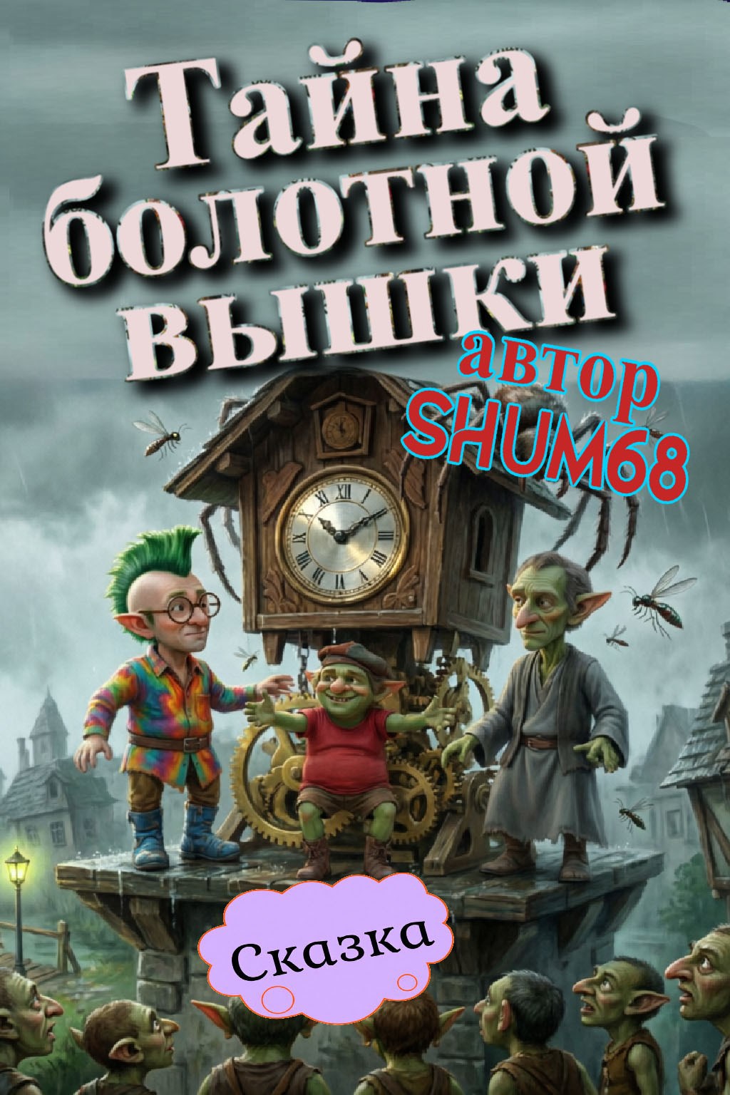 Обложка книги «Тайна болотной вышки»