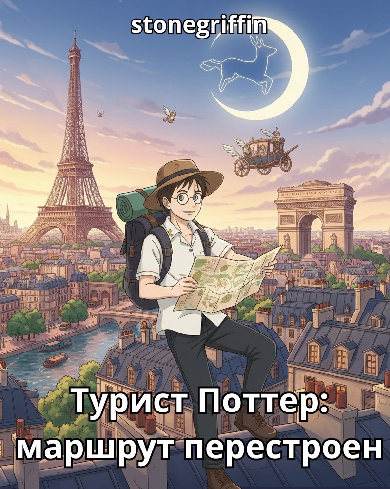 Обложка книги «Турист Поттер: Маршрут Перестроен»