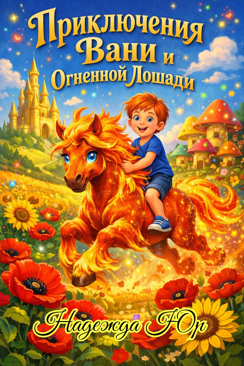 Обложка книги «Приключения Вани и Огненной Лошади»