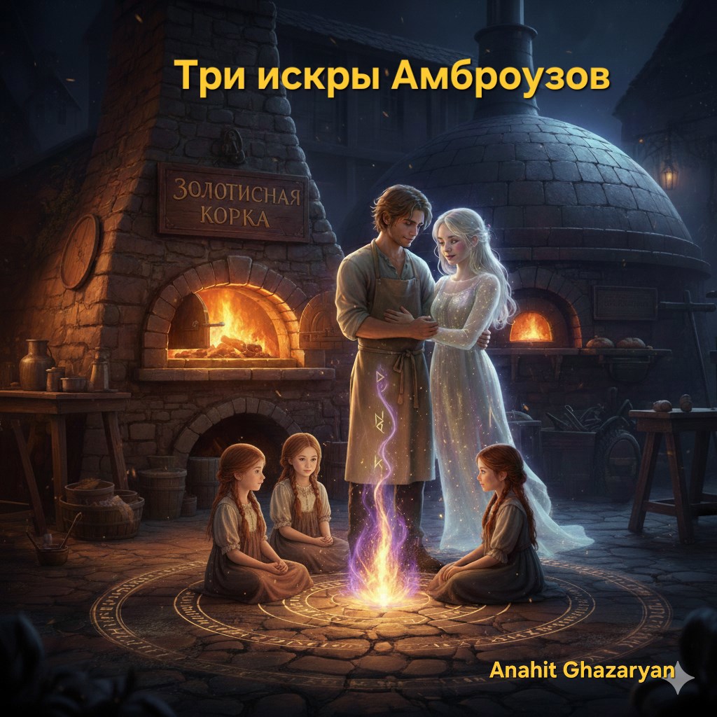 Обложка книги «Три искры Амброузов»