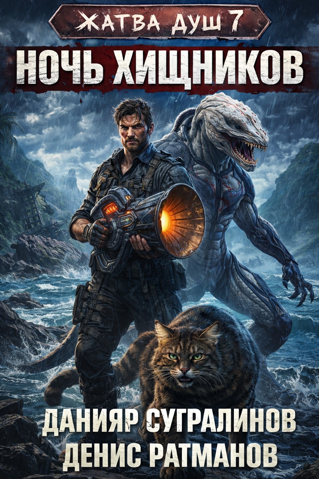 Обложка книги «Жатва душ 7. Ночь хищников»