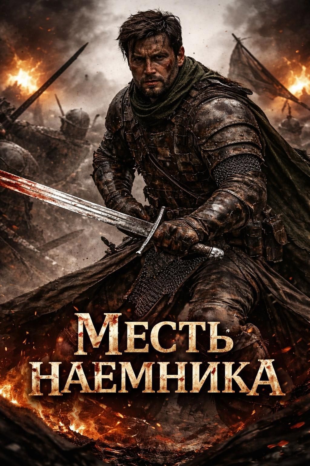 Обложка книги «Месть наёмника»