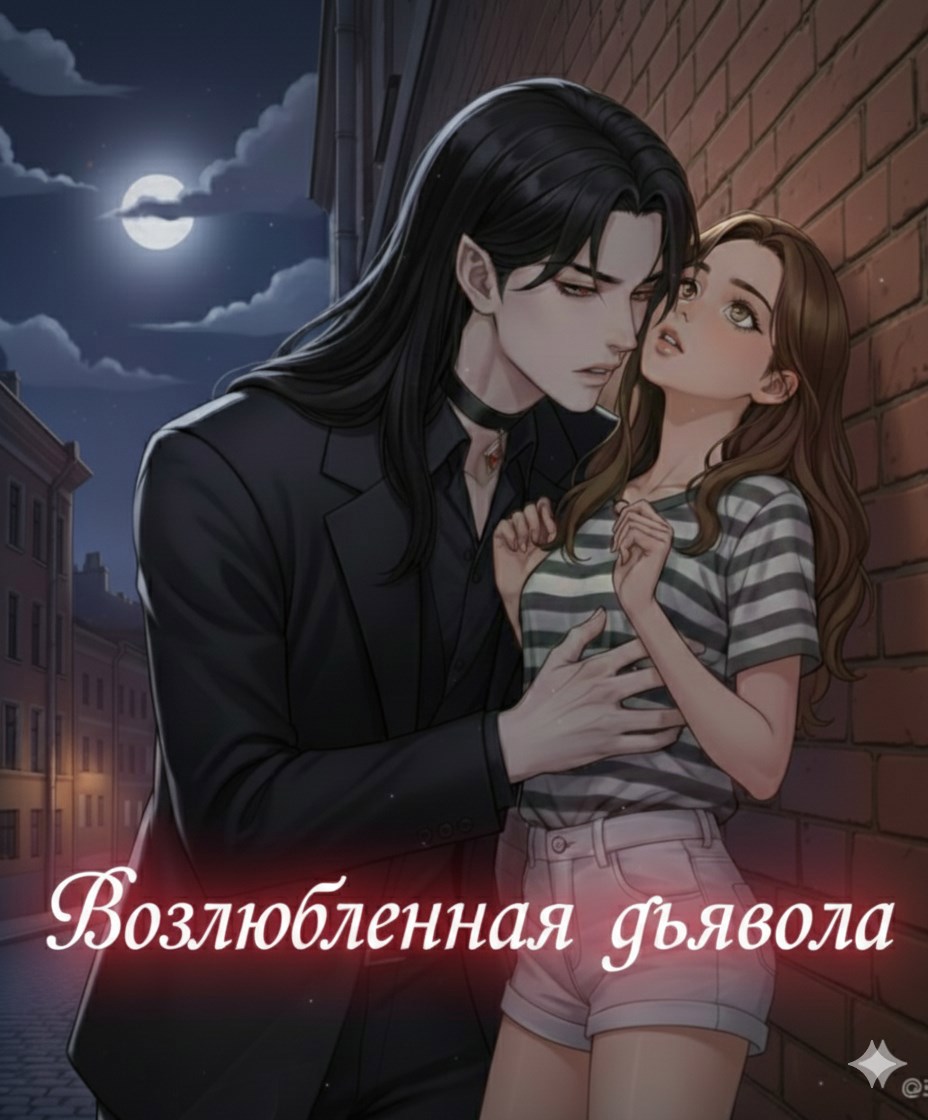 Обложка книги «Возлюбленная дьявола»