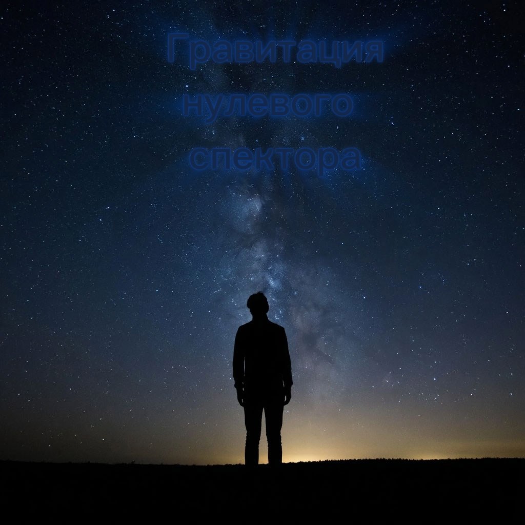 Обложка книги «Гравитация нулевого спектора»