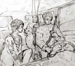 Женя, Кир и пёс. Автор...