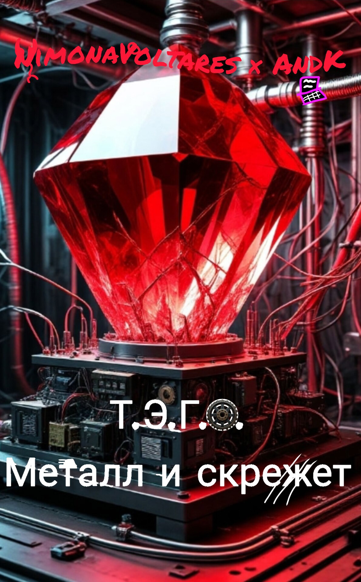 Обложка книги «Т.Э.Г.О.:Металл и скрежет»