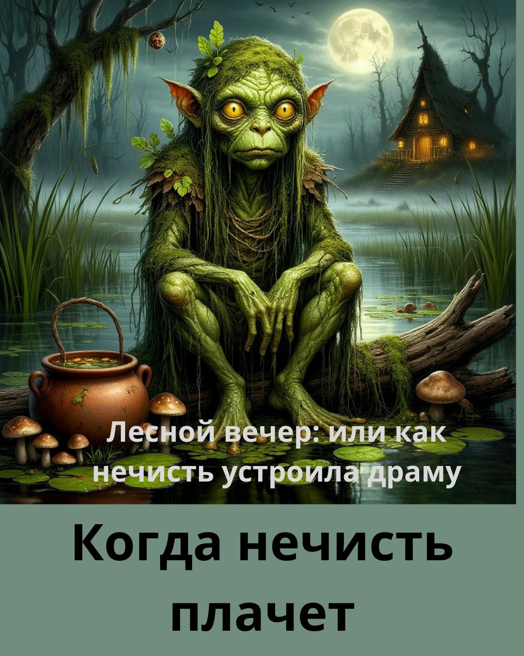 Обложка книги «Когда нечисть плачет ( или драма на болоте)»