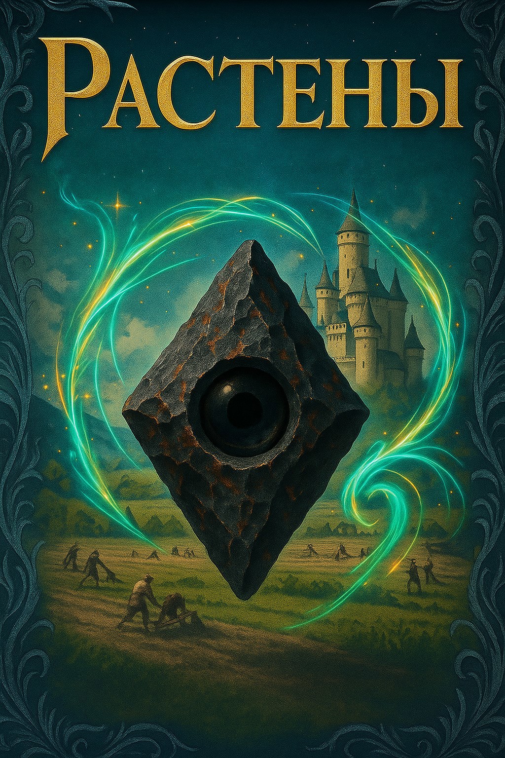 Обложка книги «Растены. Погрязшие во тьме»