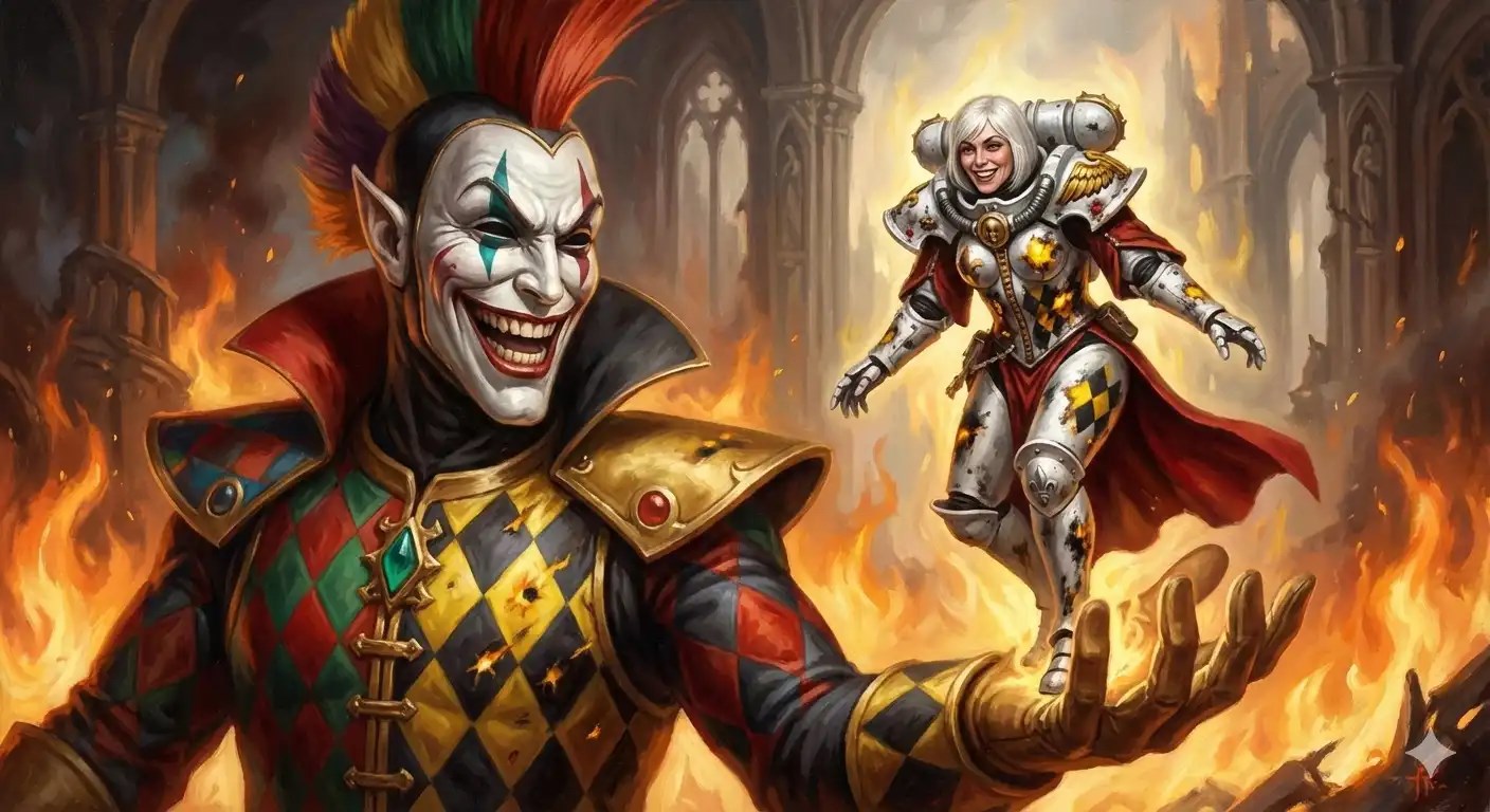 Обложка книги «Сестра Арлекина»