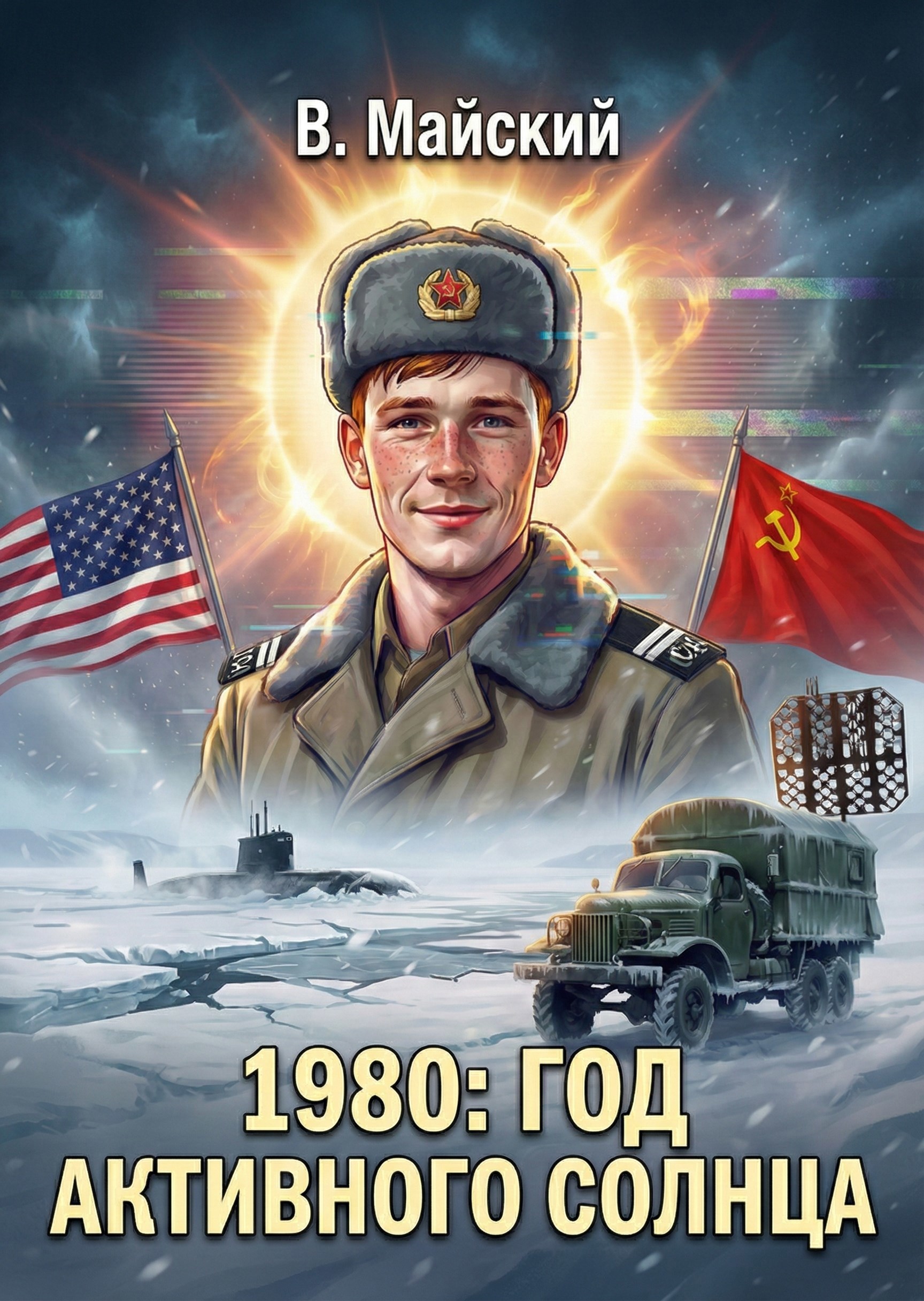 Обложка книги «1980: Год активного Солнца»