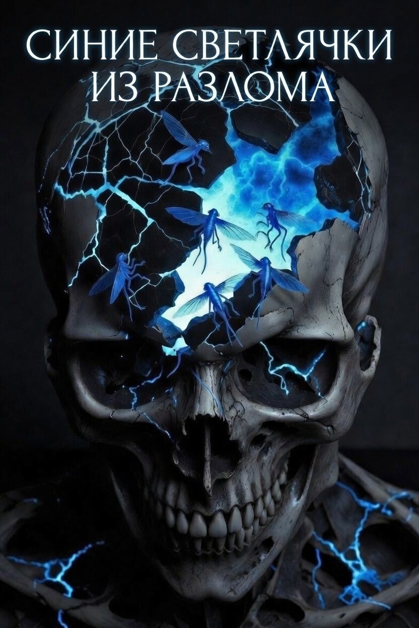 Обложка книги «Синие светлячки из Разлома.»