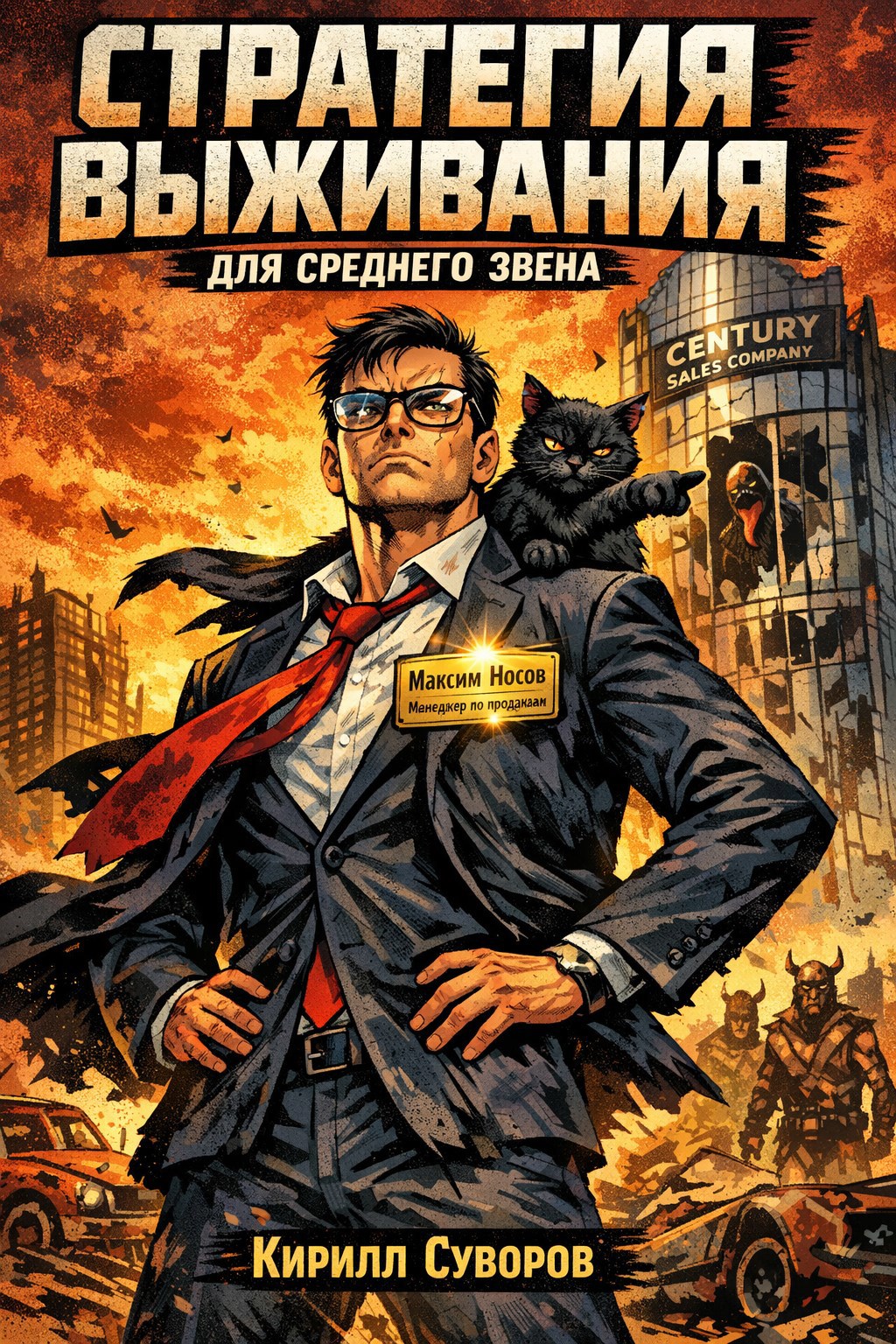 Обложка книги «Стратегия Выживания для среднего звена»