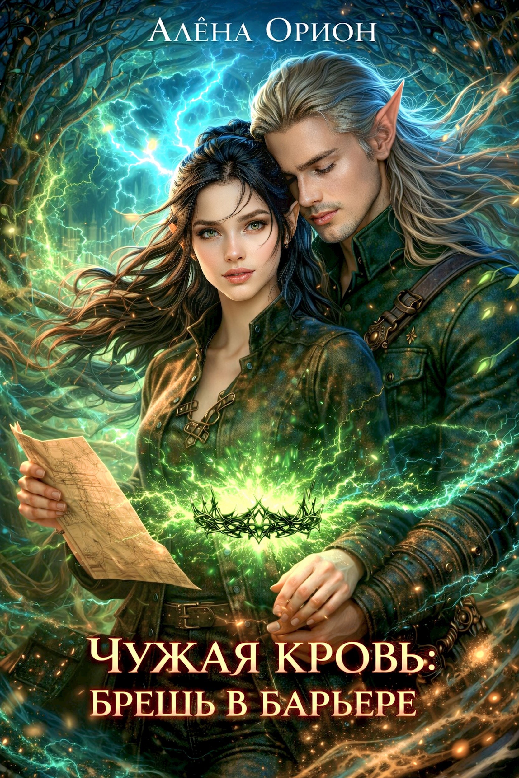 Обложка книги «Чужая кровь: брешь в барьере.»