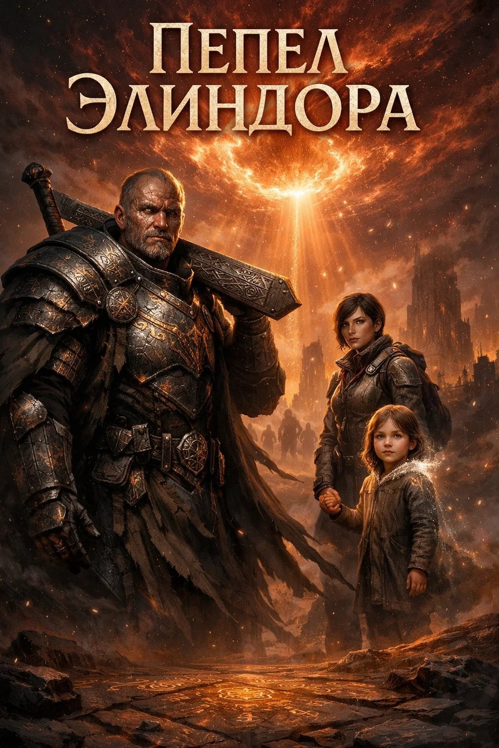 Обложка книги «Пепел Элиндора»