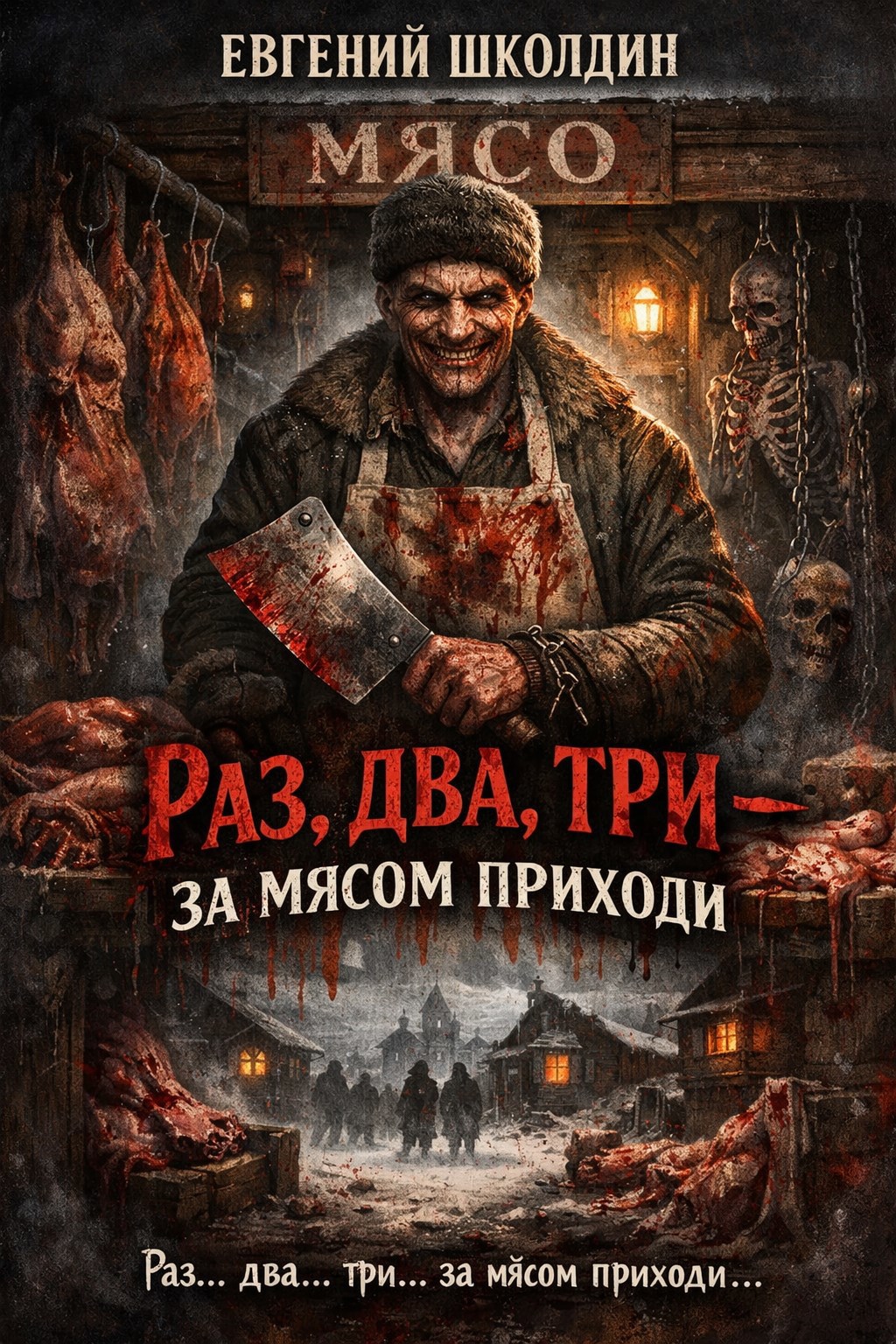 Обложка книги «Раз, два, три - за мясом приходи»