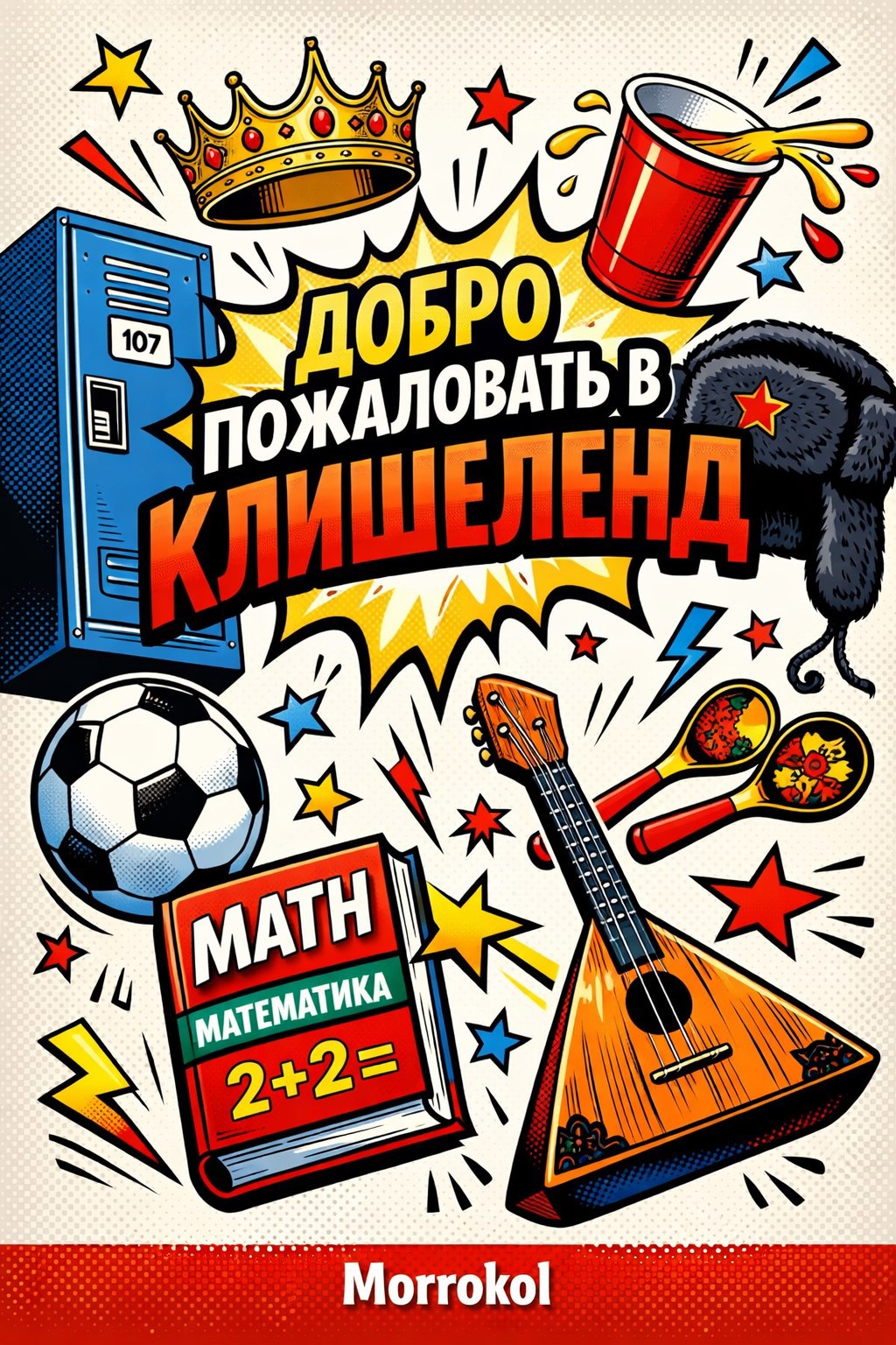 Обложка книги «Добро пожаловать в Клишеленд»