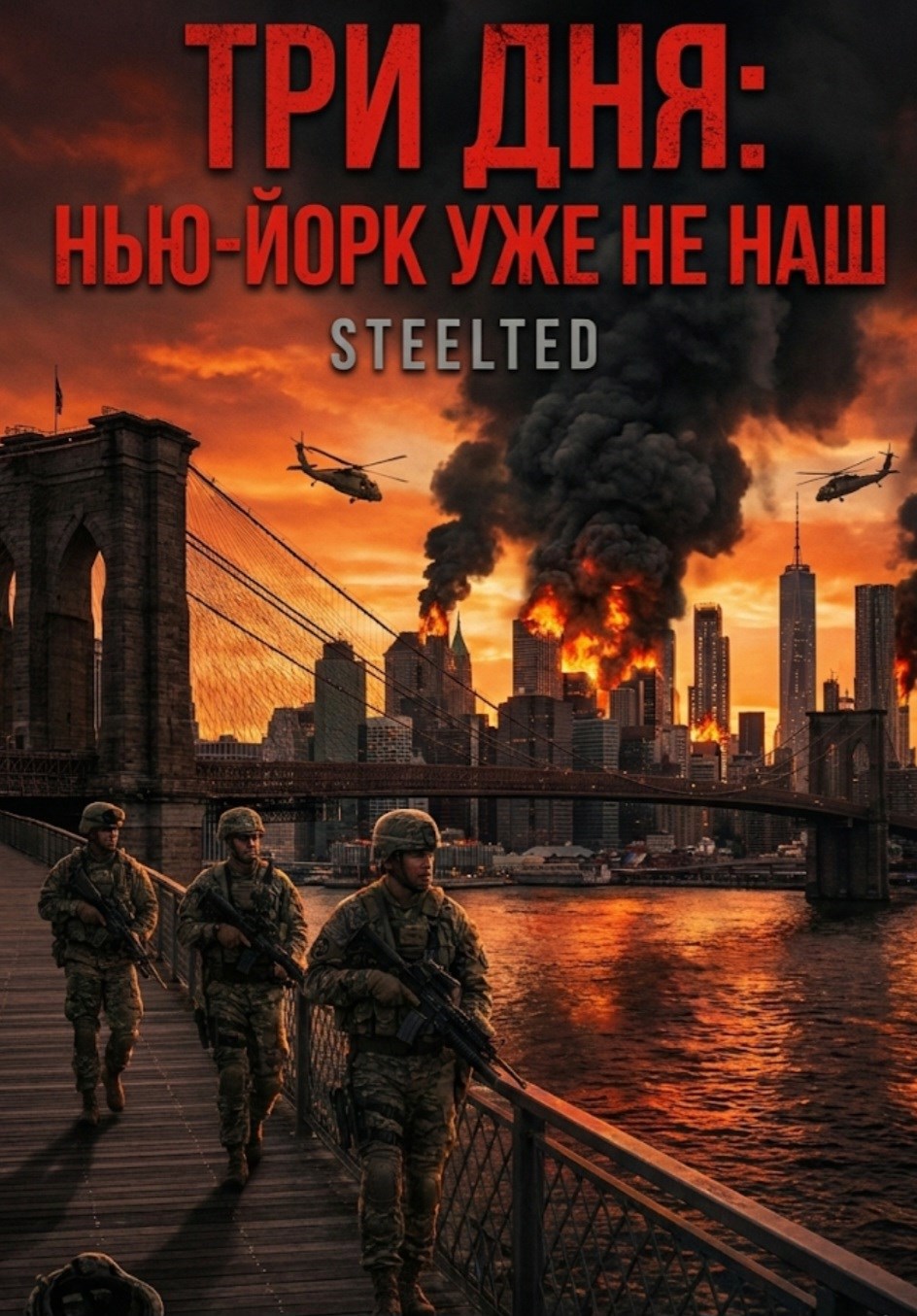 Обложка книги «Три дня: Нью-Йорк уже не наш»